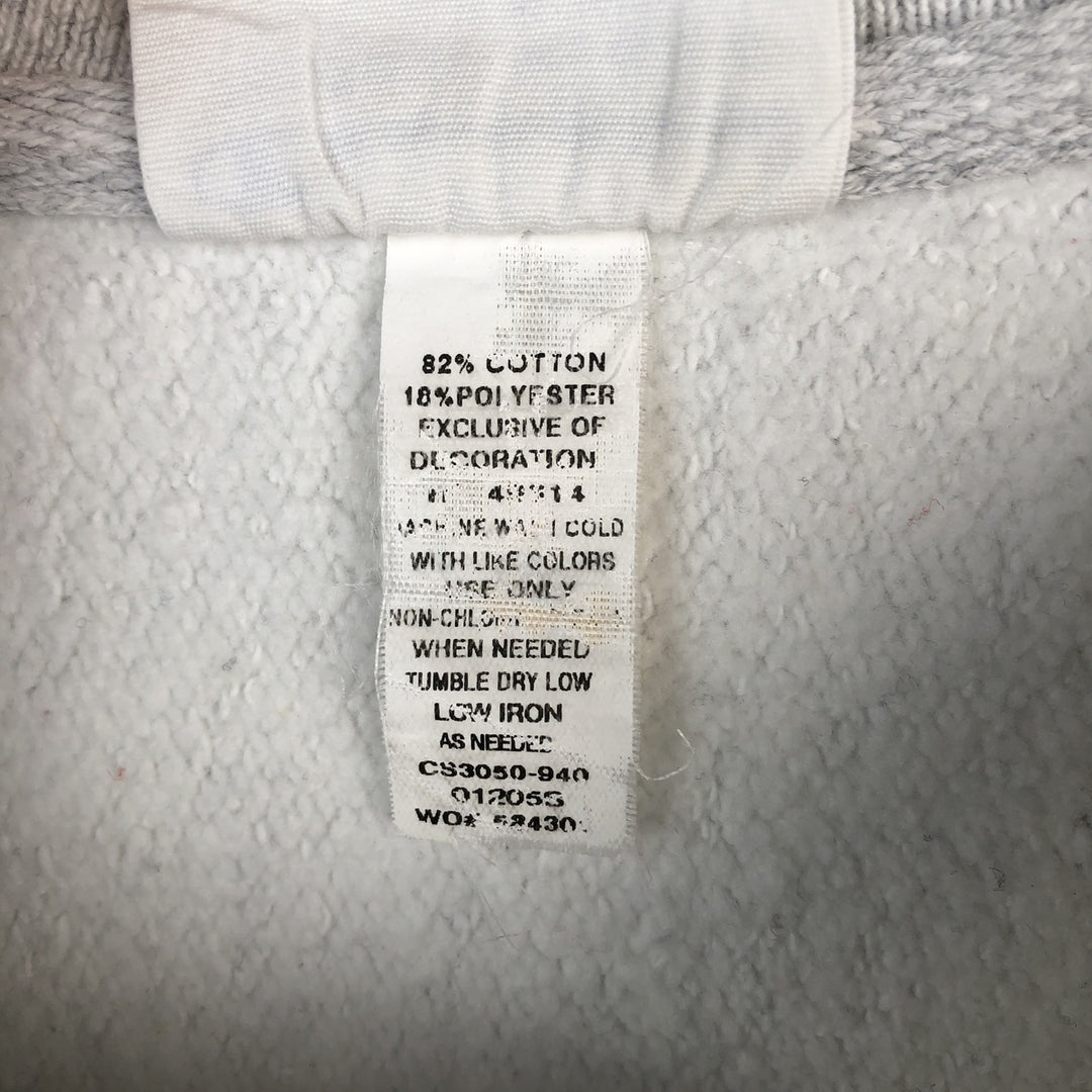 Champion REVERSE WEAVE Reverse Weave Printed Sweatshirt Trainer Men's XL cotton white type Vintage Second Hand