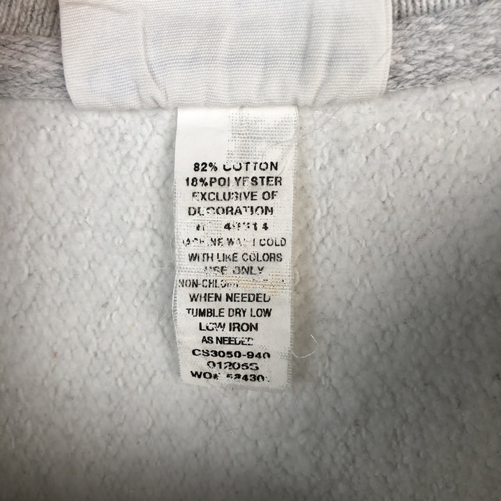 Champion REVERSE WEAVE Reverse Weave Printed Sweatshirt Trainer Men's XL cotton white type Vintage Second Hand