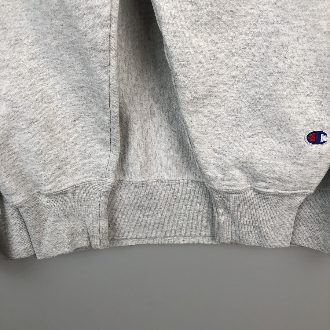 Champion REVERSE WEAVE Reverse Weave Printed Sweatshirt Trainer Men's XL cotton white type Vintage Second Hand