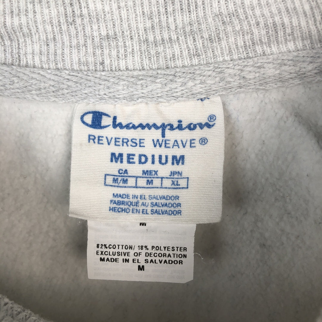 Champion REVERSE WEAVE Reverse Weave Sweatshirt Trainer Men's M size cotton white type Vintage Second Hand