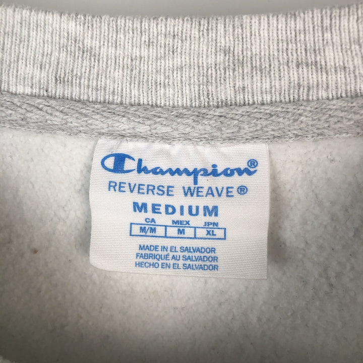 Champion REVERSE WEAVE Cut-off Sweatshirt (Men's Size M) unclear white type Vintage Second Hand
