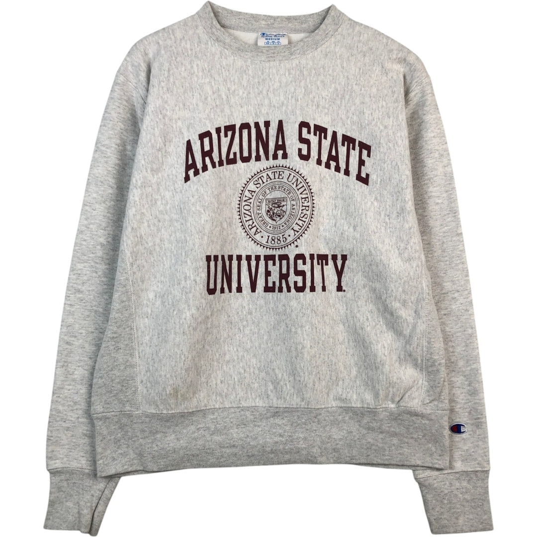 Champion REVERSE WEAVE Reverse Weave College Sweatshirt Trainer Men's M size unclear white type Vintage Second Hand