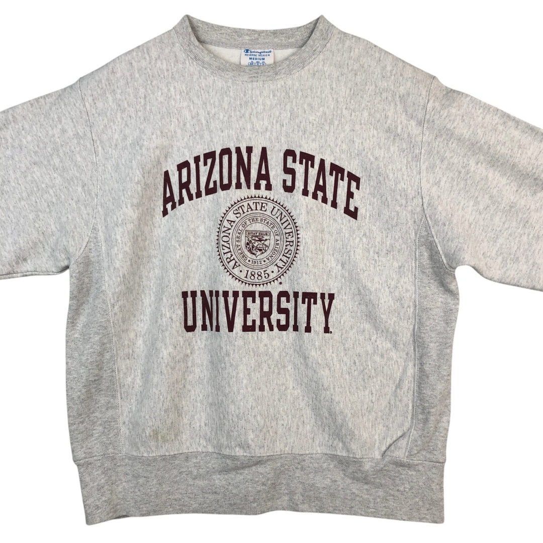 Champion REVERSE WEAVE Reverse Weave College Sweatshirt Trainer Men's M size unclear white type Vintage Second Hand