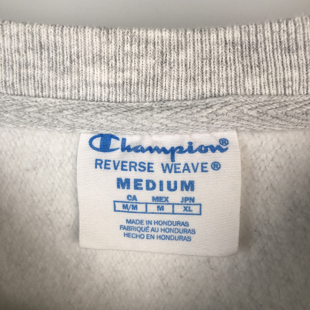 Champion REVERSE WEAVE Reverse Weave College Sweatshirt Trainer Men's M size unclear white type Vintage Second Hand