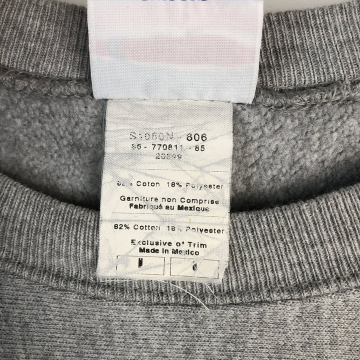 2000'S Champion Reverse Weave Advertising Sweatshirt (Men's Size M) cotton gray type Vintage Second Hand