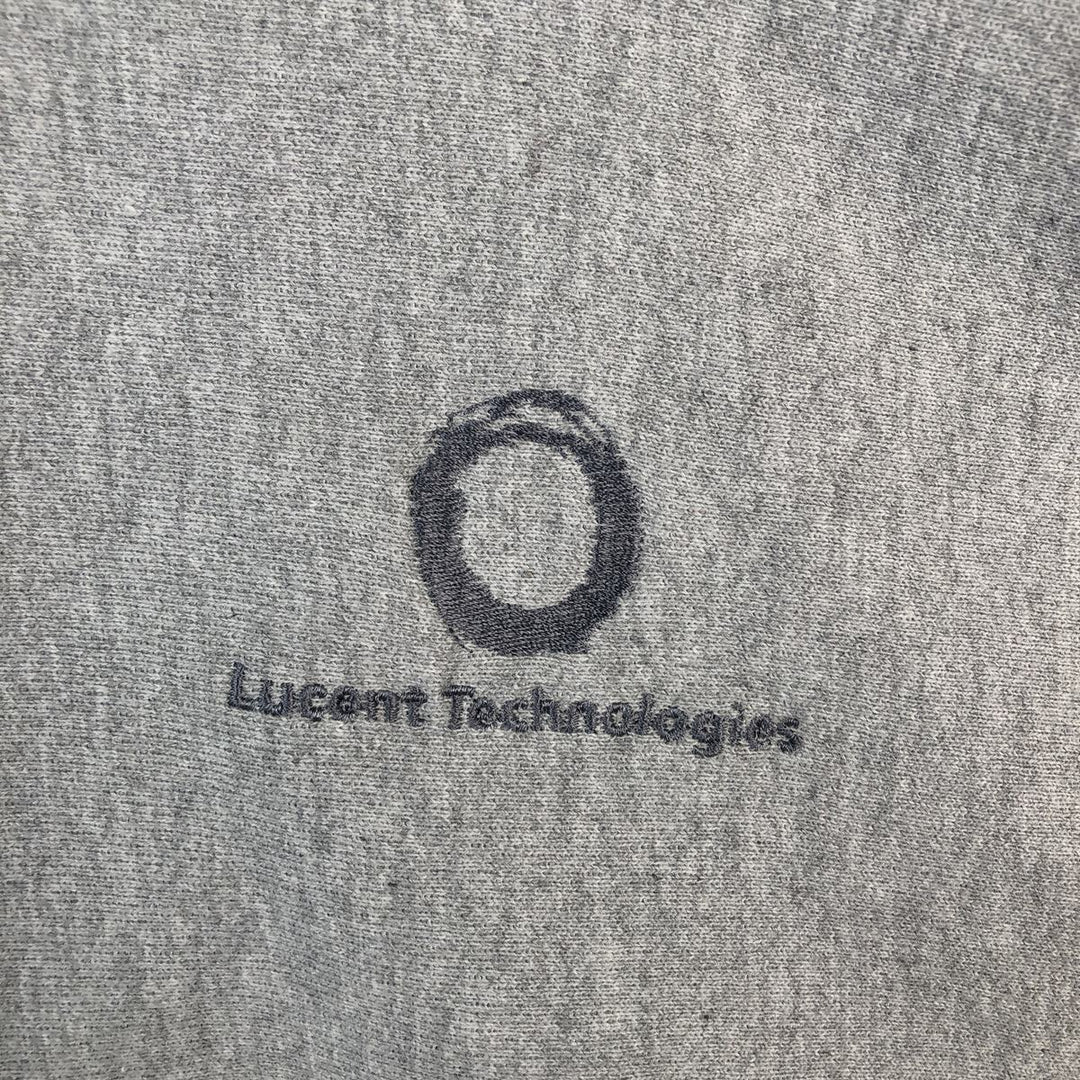 2000'S Champion Reverse Weave Advertising Sweatshirt (Men's Size M) cotton gray type Vintage Second Hand
