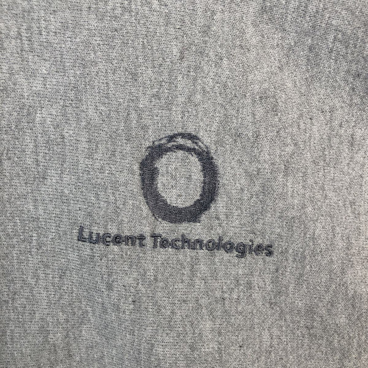 2000'S Champion Reverse Weave Advertising Sweatshirt (Men's Size M) cotton gray type Vintage Second Hand