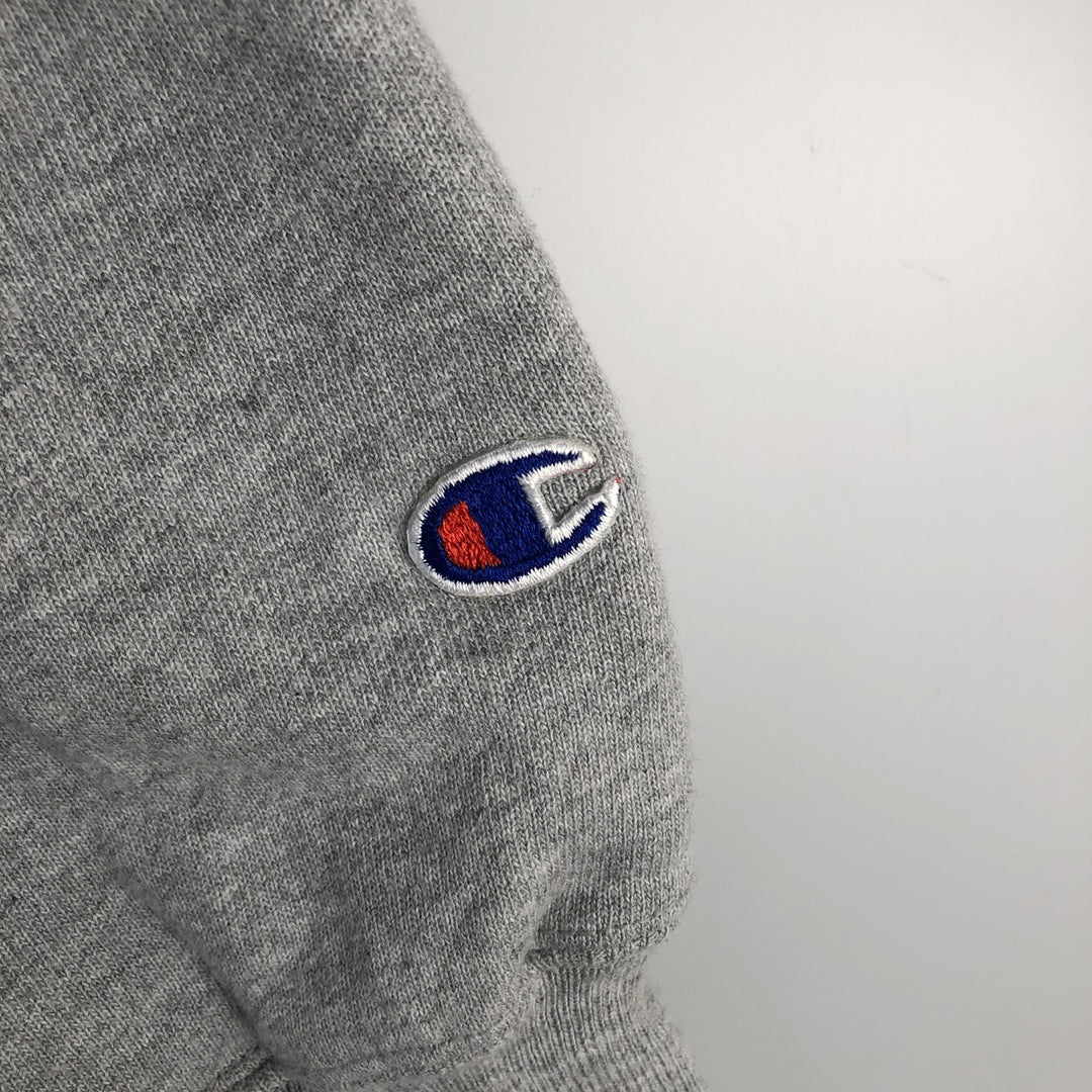 2000'S Champion Reverse Weave Advertising Sweatshirt (Men's Size M) cotton gray type Vintage Second Hand