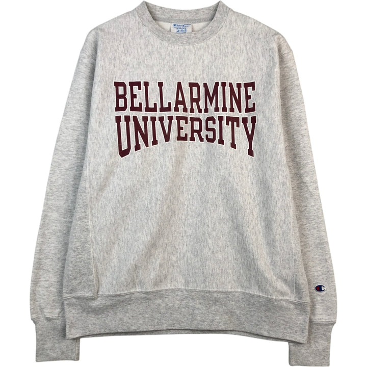 Champion REVERSE WEAVE Reverse Weave College Sweatshirt Trainer Men's M size cotton white type Vintage Second Hand