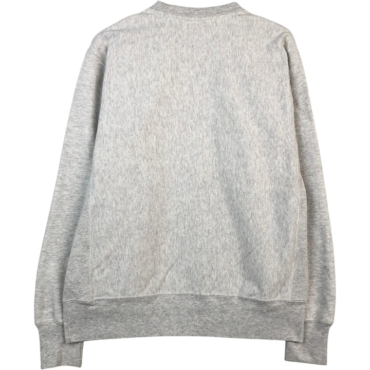 Champion REVERSE WEAVE Reverse Weave College Sweatshirt Trainer Men's M size cotton white type Vintage Second Hand