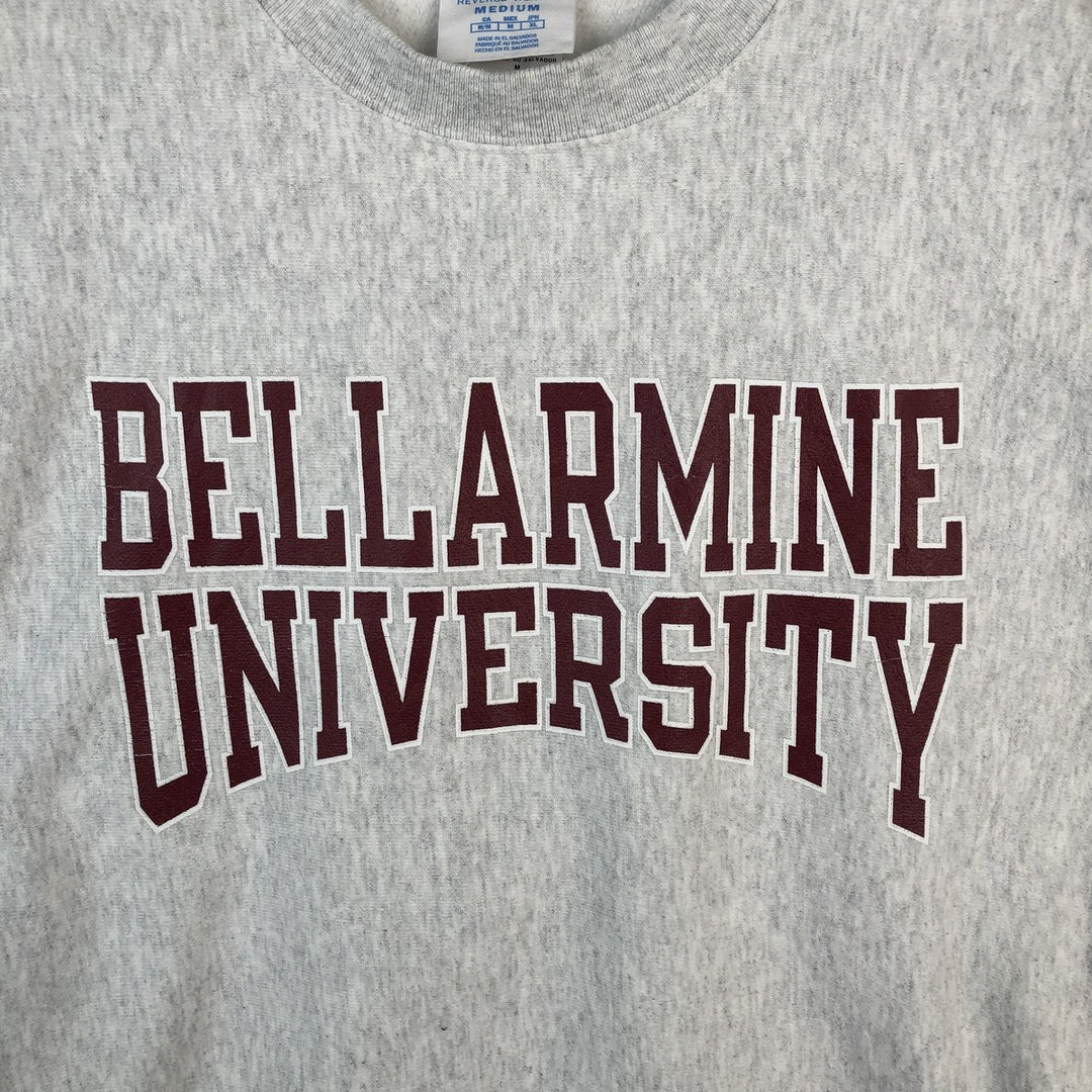 Champion REVERSE WEAVE Reverse Weave College Sweatshirt Trainer Men's M size cotton white type Vintage Second Hand