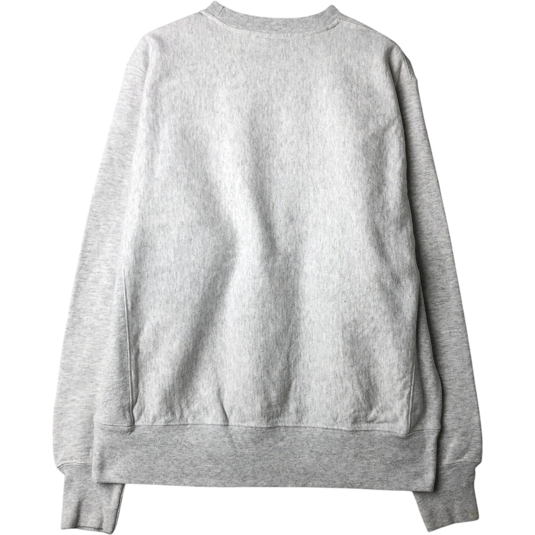 Champion REVERSE WEAVE Reverse Weave Sweatshirt Trainer Men's M size cotton white type Vintage Second Hand