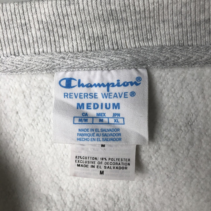 Champion REVERSE WEAVE Reverse Weave Sweatshirt Trainer Men's M size cotton white type Vintage Second Hand