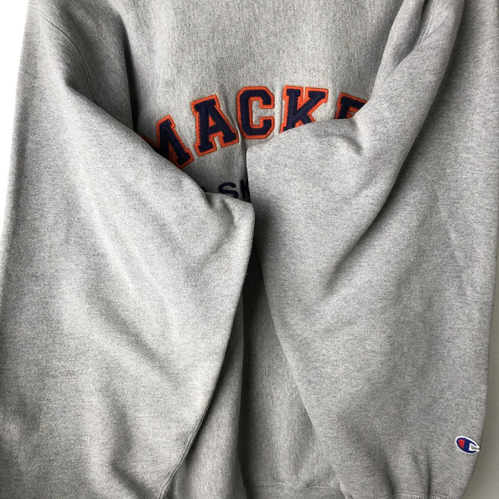 Champion Authentic Athletic Apparel Sweatshirt, Men's Size XL (approx.) unclear gray type Vintage Second Hand