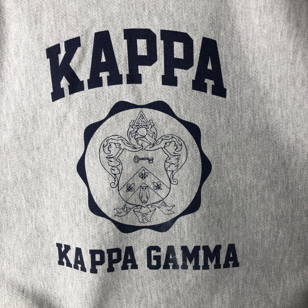 2000'S Champion Premium Reverse Weave College Sweatshirt (Men's Size M) cotton gray type Vintage Second Hand