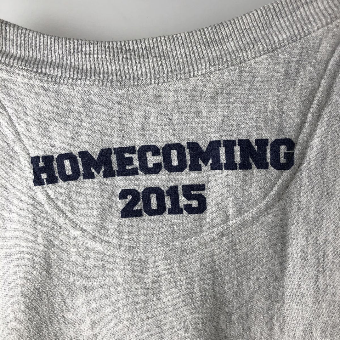 2000'S Champion Premium Reverse Weave College Sweatshirt (Men's Size M) cotton gray type Vintage Second Hand