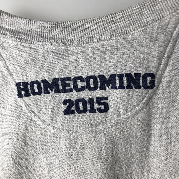 2000'S Champion Premium Reverse Weave College Sweatshirt (Men's Size M) cotton gray type Vintage Second Hand