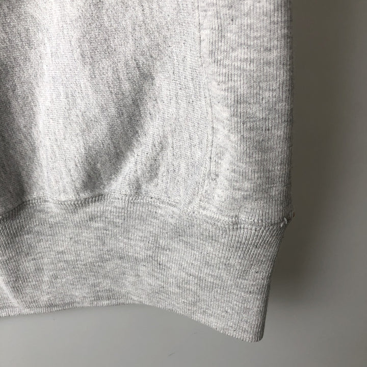 2000'S Champion Premium Reverse Weave College Sweatshirt (Men's Size M) cotton gray type Vintage Second Hand