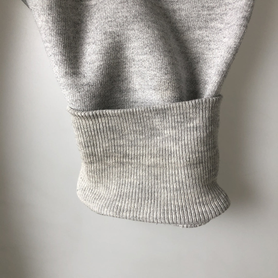 2000'S Champion Premium Reverse Weave College Sweatshirt (Men's Size M) cotton gray type Vintage Second Hand