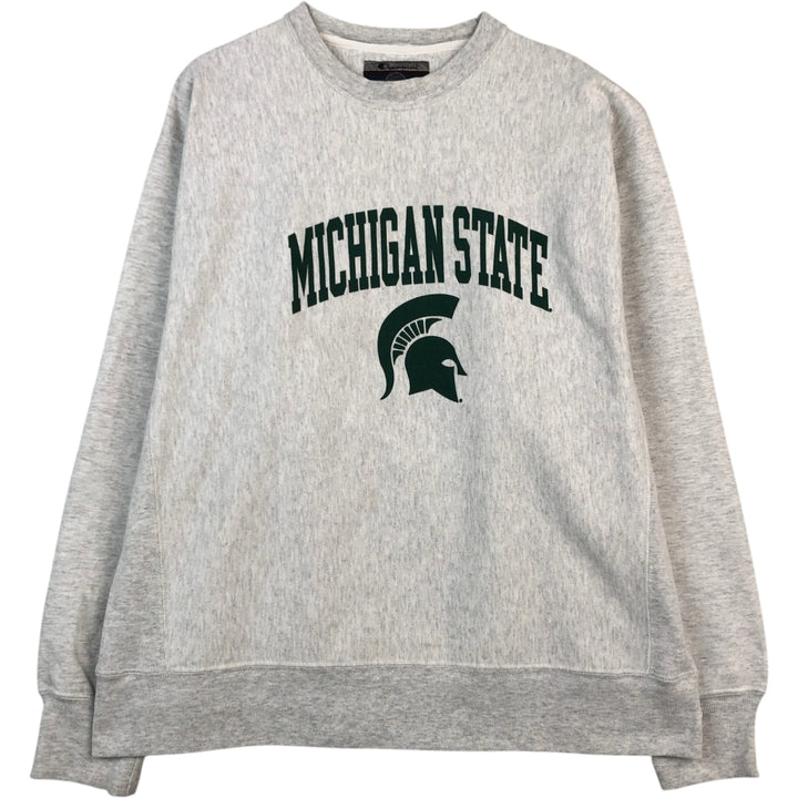 2000'S Champion Original Reverse Weave College Character Sweatshirt (Men's XL equivalent) unclear white type Vintage Second Hand