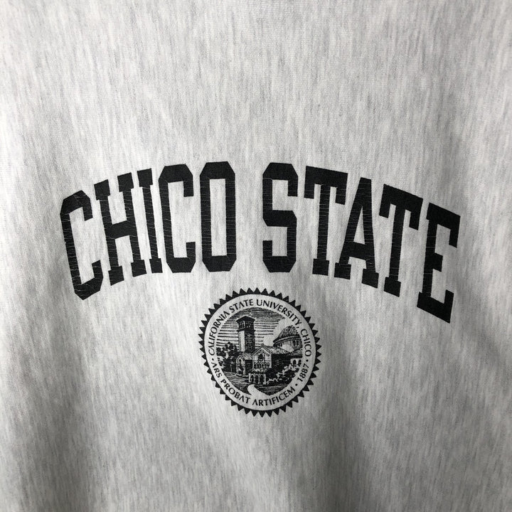 00'S Champion Original Reverse Weave College Sweatshirt Trainer Men's XL cotton white type Vintage Second Hand