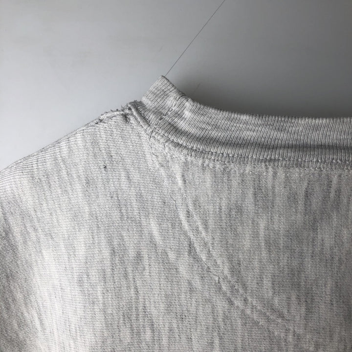 00'S Champion Original Reverse Weave College Sweatshirt Trainer Men's XL cotton white type Vintage Second Hand