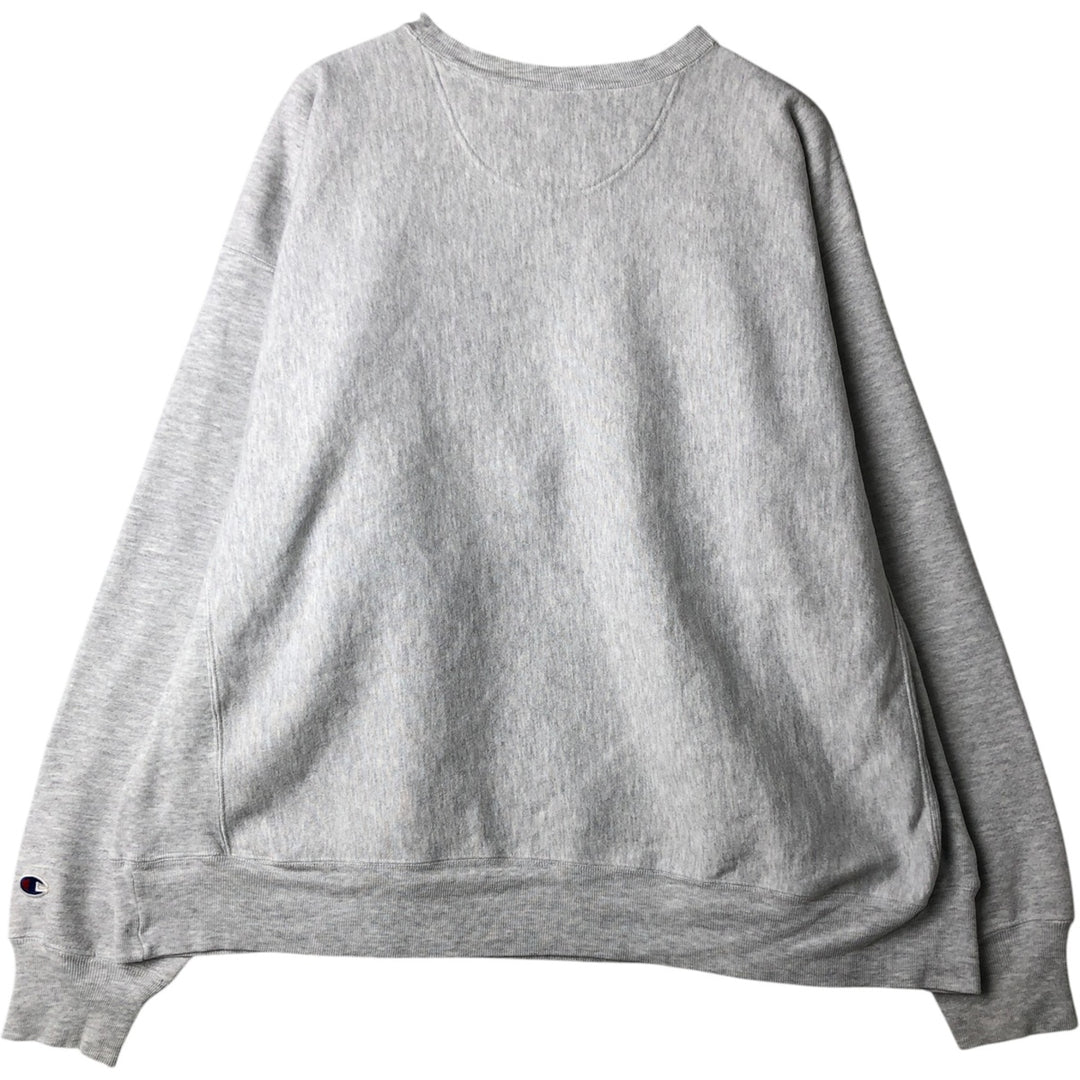 2000'S Champion Premium Reverse Weave College Sweatshirt (Men's XL equivalent) unclear white type Vintage Second Hand