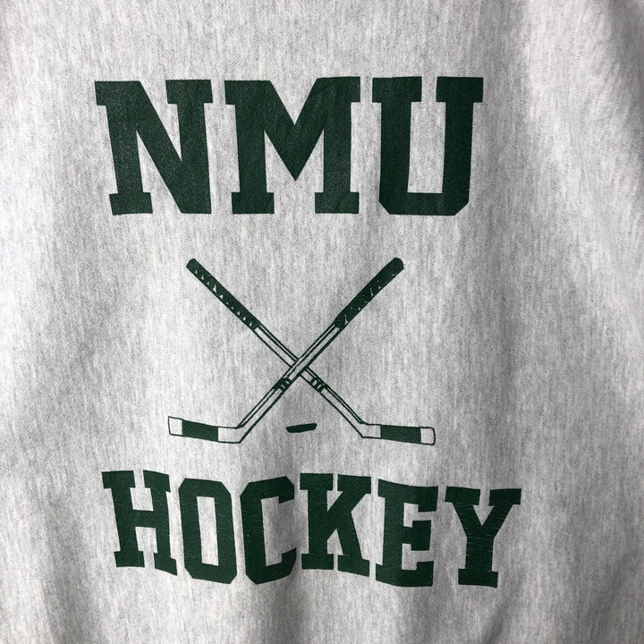 2000'S Champion Premium Reverse Weave College Sweatshirt (Men's XL equivalent) unclear white type Vintage Second Hand