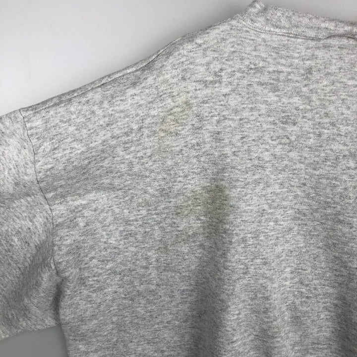 90'S Tultex Maximum Sweats NHL Colorado Avalanche Print Sweatshirt (Men's XXL equivalent) cotton gray type Vintage Second Hand