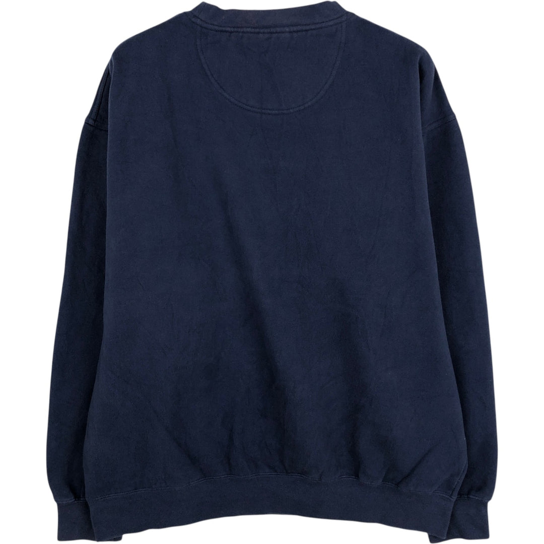 90'S Lee Sport MLB New York Yankees Sweatshirt, Men's Size L (approx.), Vintage cotton navy blue type Vintage Second Hand