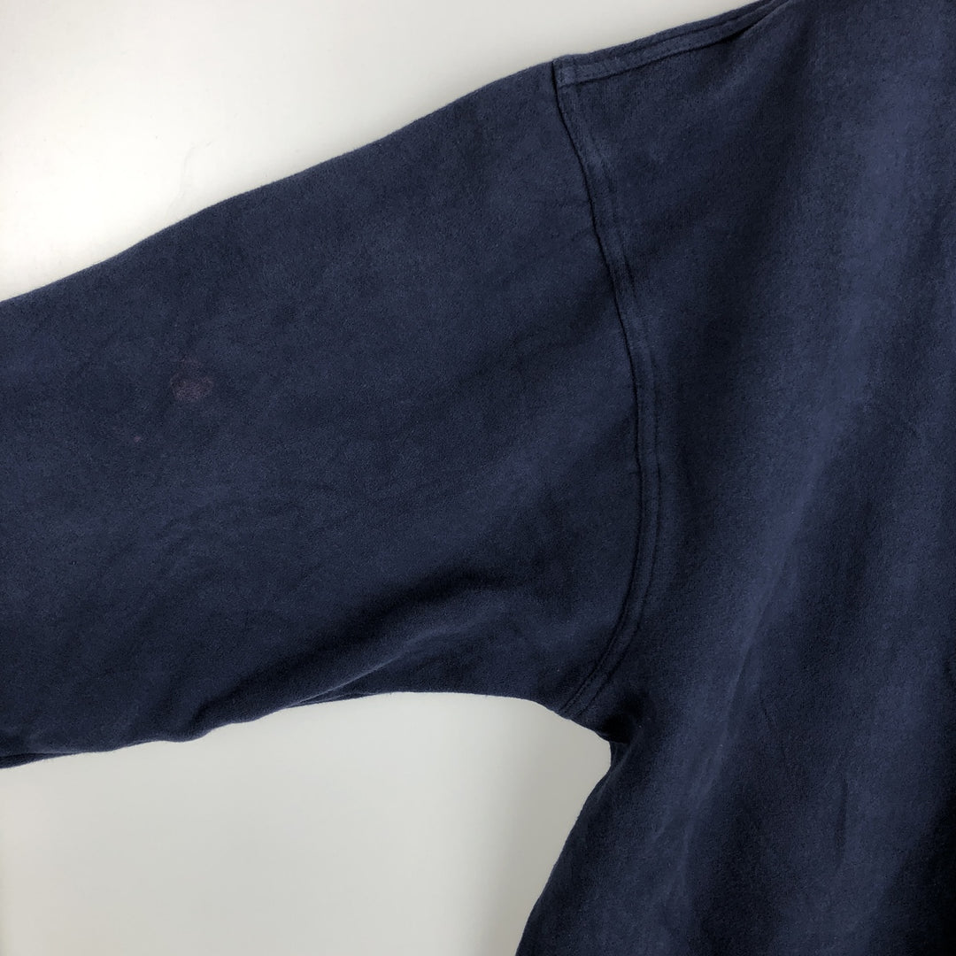 90'S Lee Sport MLB New York Yankees Sweatshirt, Men's Size L (approx.), Vintage cotton navy blue type Vintage Second Hand