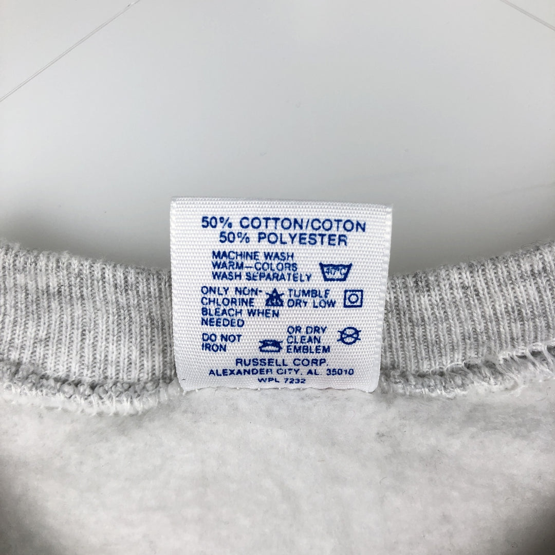 90'S Jerseys NFL Dallas Cowboys Looney Tunes Print Sweatshirt, Made in USA cotton gray type Vintage Second Hand