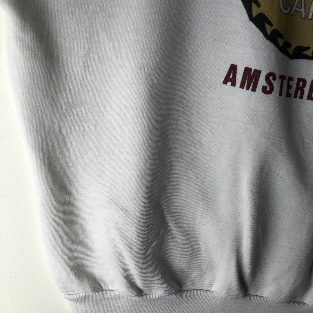 HARD ROCK CAFE Advertising Sweatshirt, Men's Size XL unclear white type Vintage Second Hand