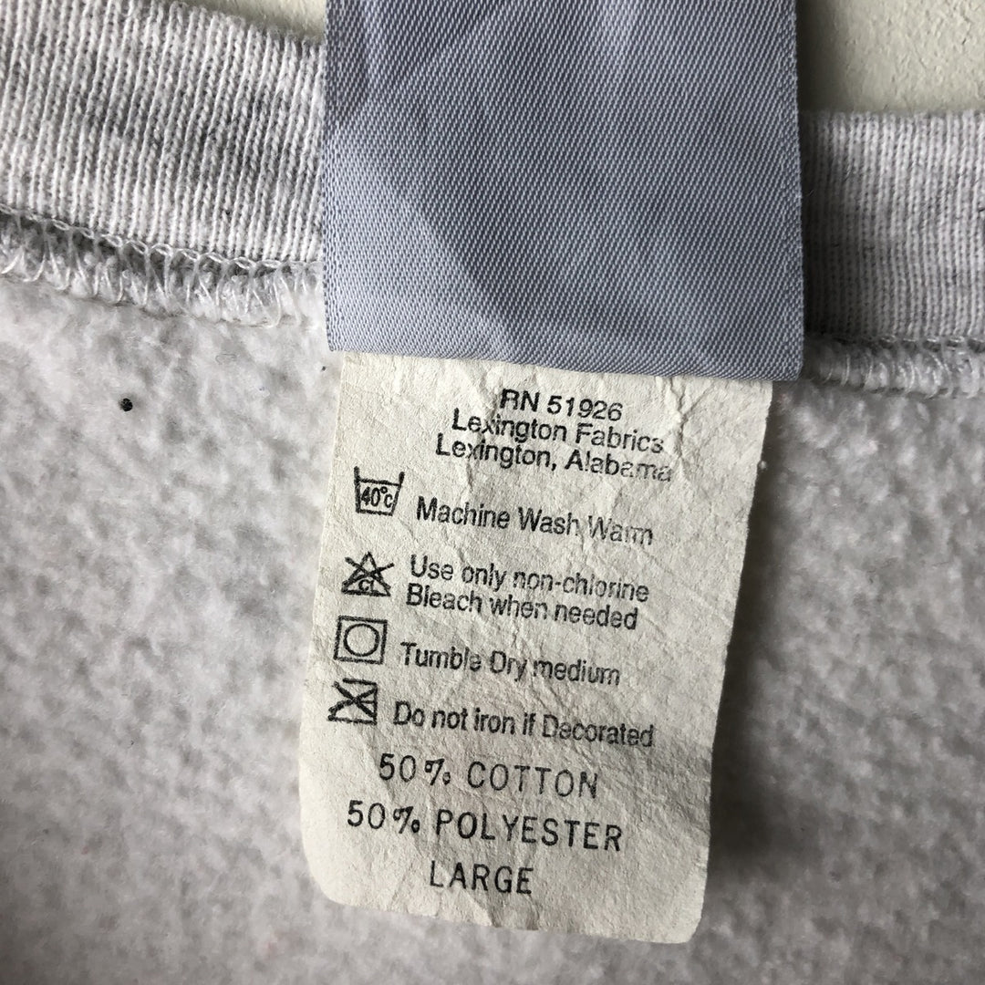 90'S Planet Hollywood Advertising Sweatshirt, Made in USA, Men's L, Vintage cotton gray type Vintage Second Hand