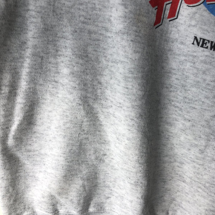 90'S Planet Hollywood Advertising Sweatshirt, Made in USA, Men's L, Vintage cotton gray type Vintage Second Hand