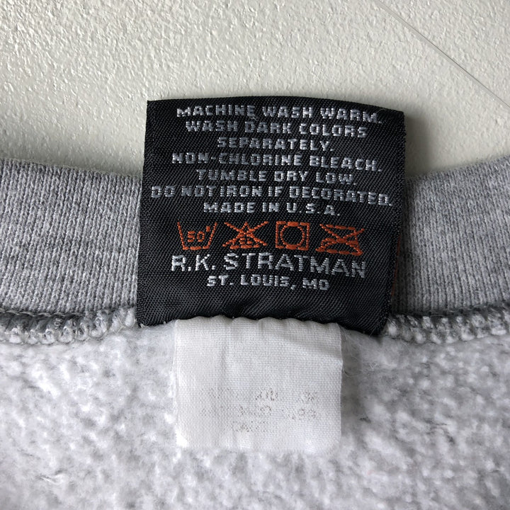 90'S Harley-Davidson Advertising Sweatshirt, Made in USA, Men's XL, Vintage cotton gray type Vintage Second Hand