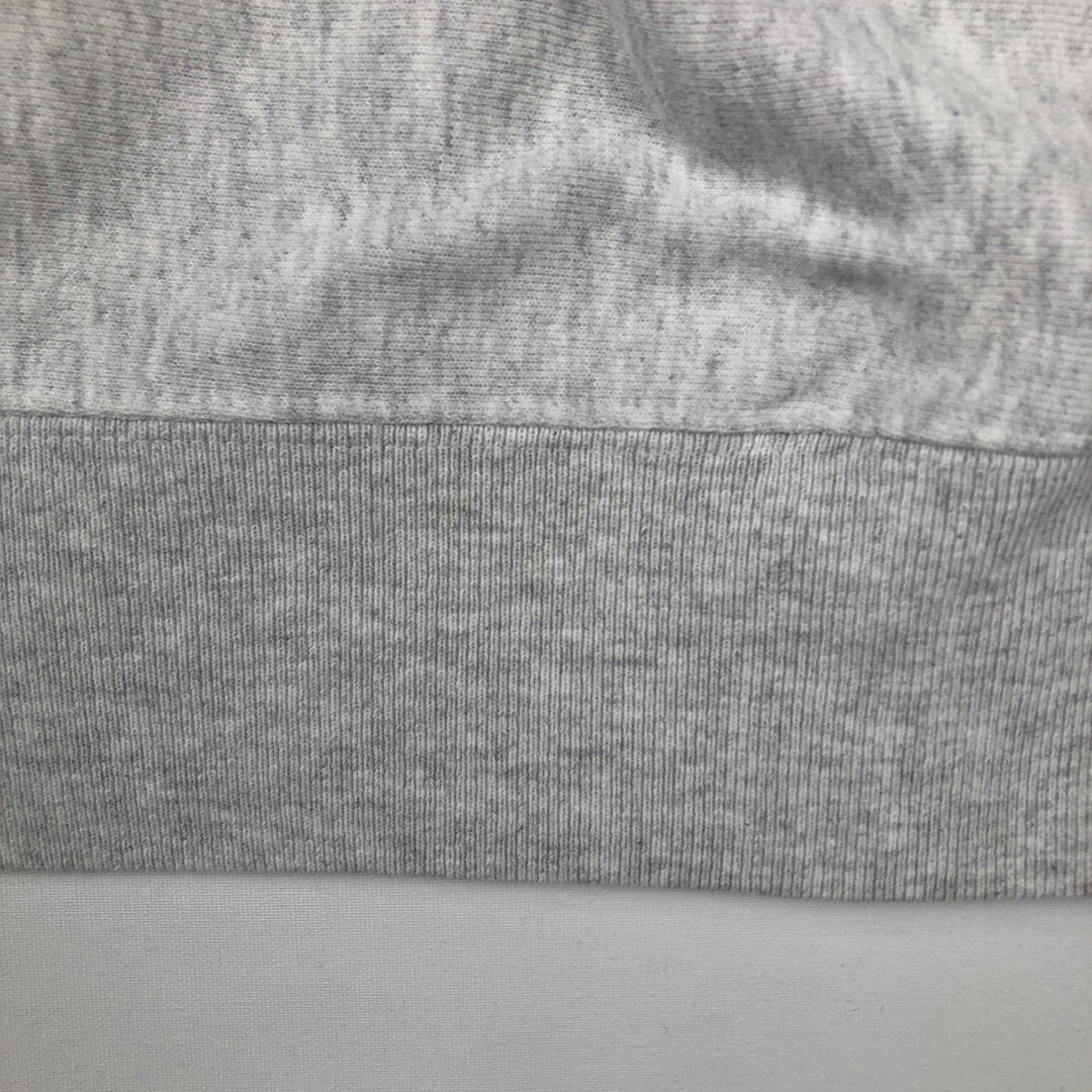Champion REVERSE WEAVE Triple Print Sweatshirt Pullover Hoodie, Men's XL (approx.) cotton gray type Vintage Second Hand