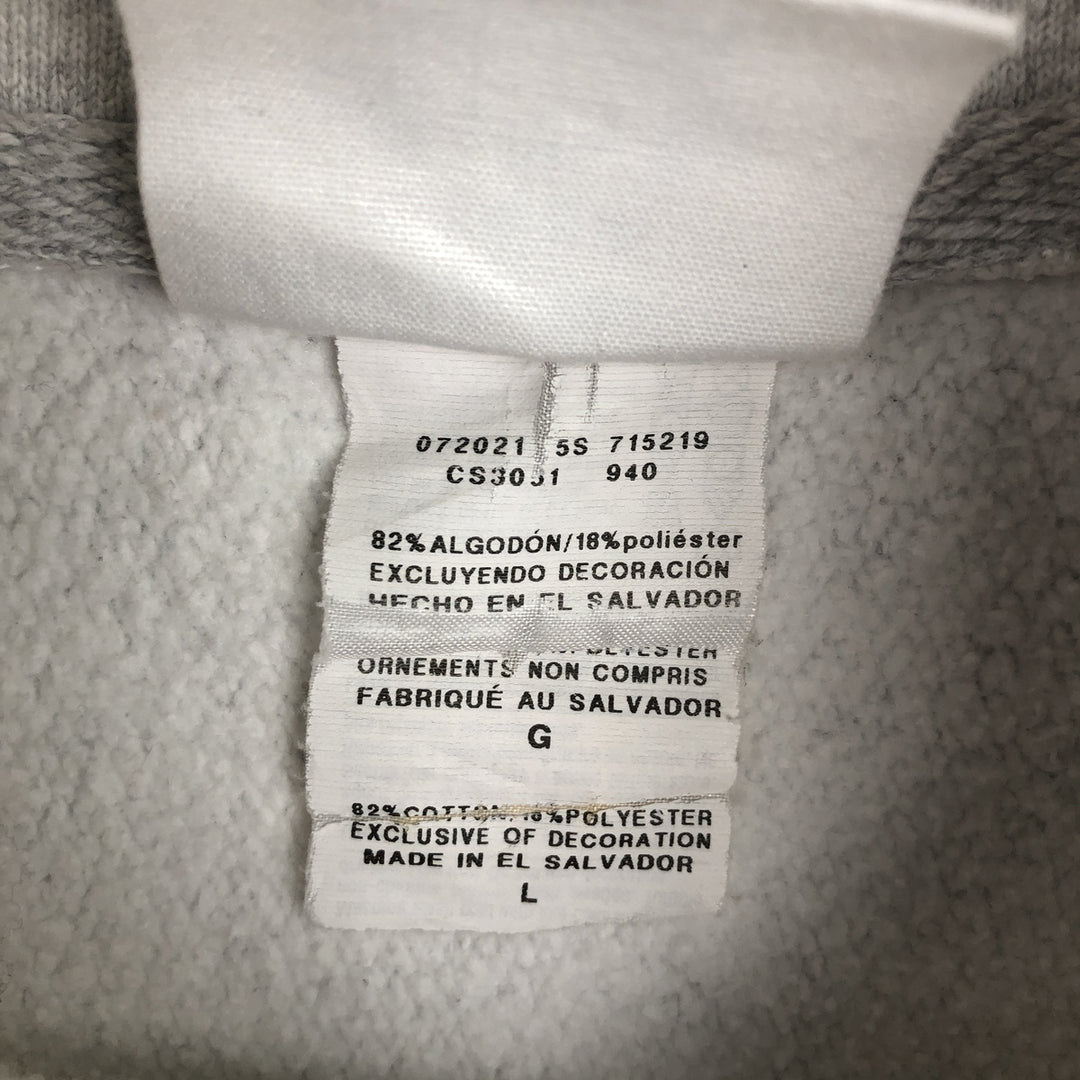 Champion REVERSE WEAVE Reverse Weave College Sweat Pullover Hoodie Men's L size cotton gray type Vintage Second Hand