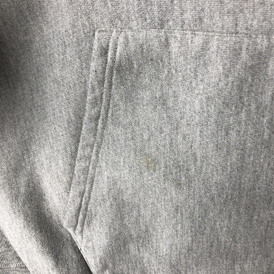 Champion Premium Reverse Weave Animal Print Sweatshirt Pullover Hoodie (Men's XL equivalent) cotton gray type Vintage Second Hand