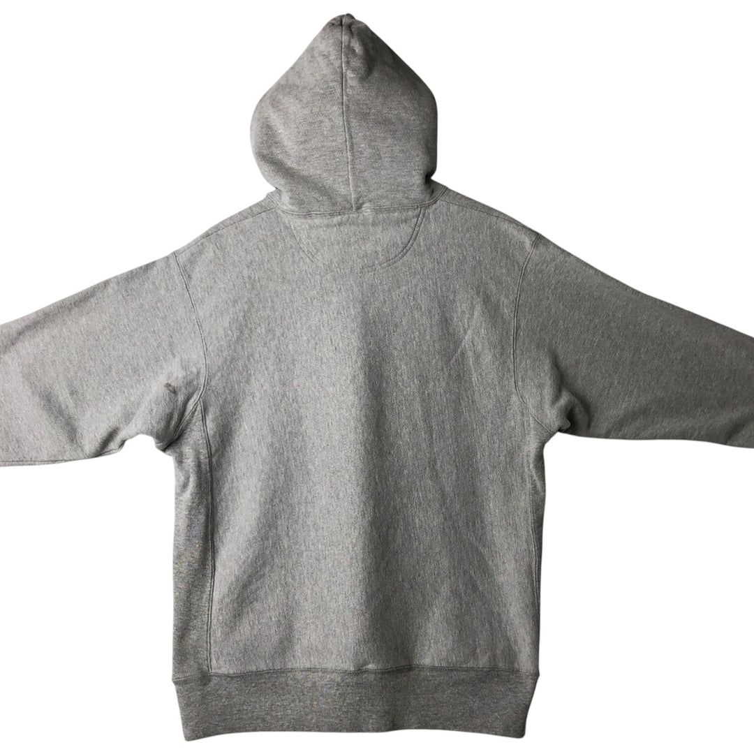 2000'S Champion Original Reverse Weave College Pullover Hoodie, Men's Size L cotton gray type Vintage Second Hand
