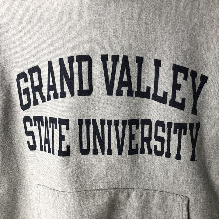 2000'S Champion Original Reverse Weave College Pullover Hoodie, Men's Size L cotton gray type Vintage Second Hand