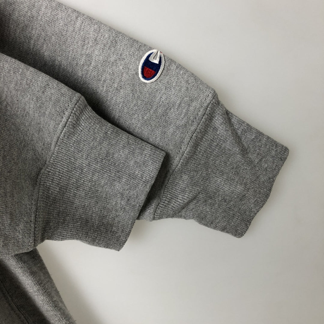 2000'S Champion Original Reverse Weave College Pullover Hoodie, Men's Size L cotton gray type Vintage Second Hand
