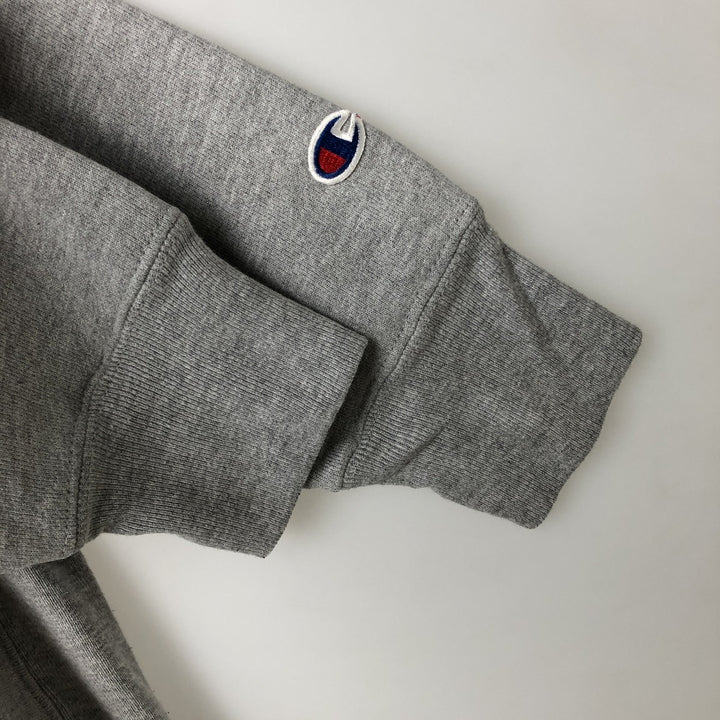 2000'S Champion Original Reverse Weave College Pullover Hoodie, Men's Size L cotton gray type Vintage Second Hand