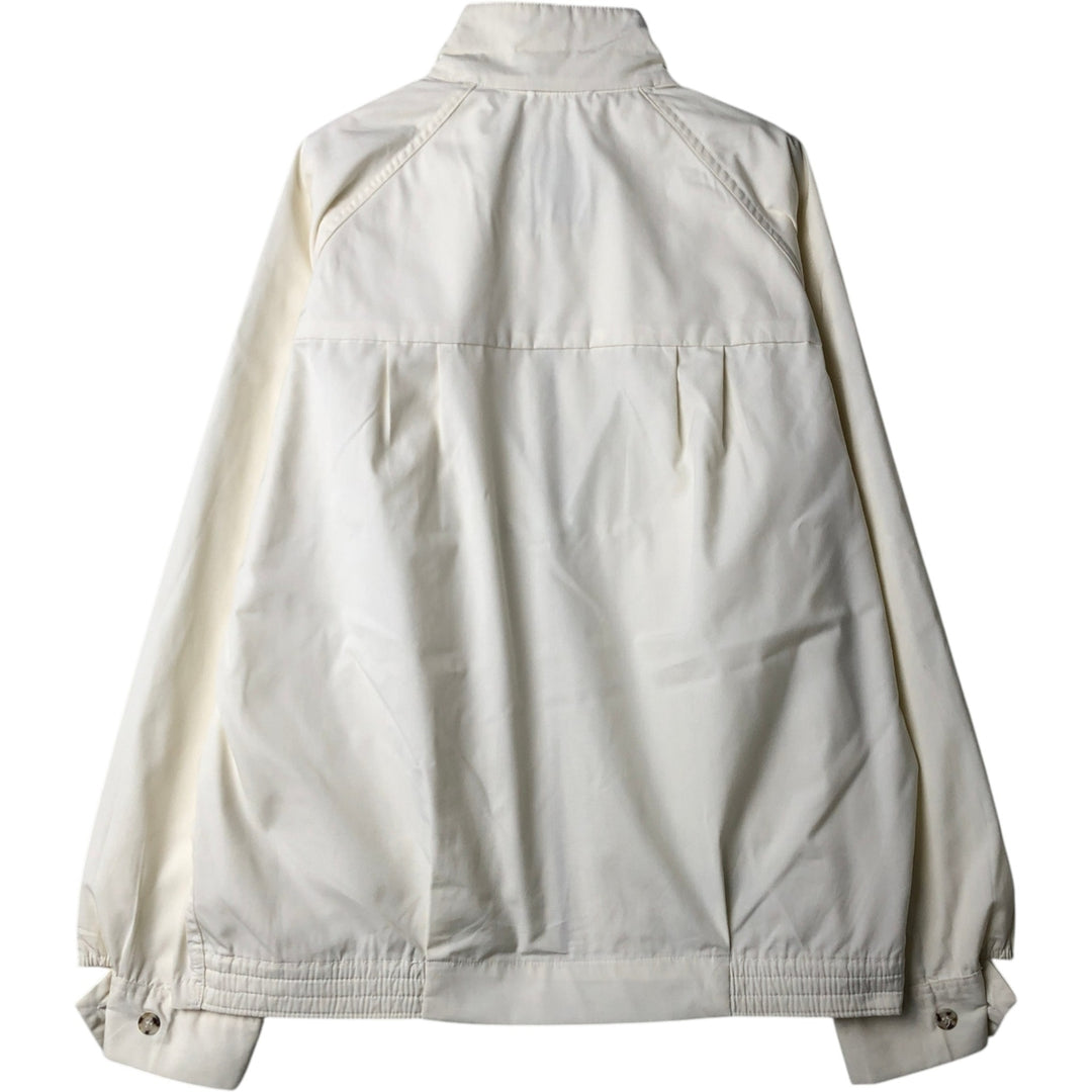 1960'S PETERS Harrington Jacket Swing Top, Made in USA, Men's Size L (Equivalent), Vintage polyester white type Vintage Second Hand