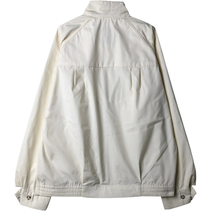 1960'S PETERS Harrington Jacket Swing Top, Made in USA, Men's Size L (Equivalent), Vintage polyester white type Vintage Second Hand