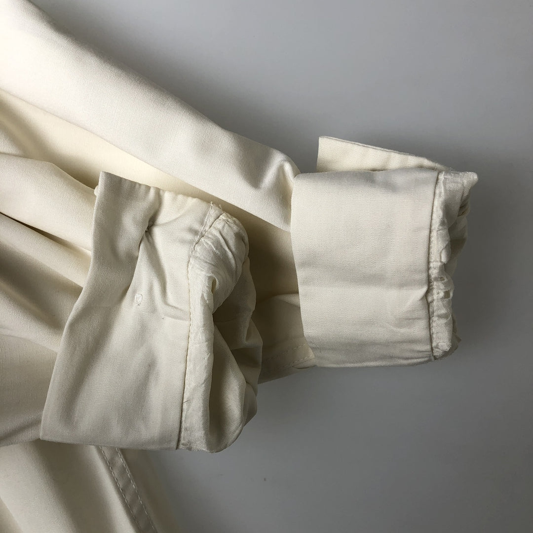 1960'S PETERS Harrington Jacket Swing Top, Made in USA, Men's Size L (Equivalent), Vintage polyester white type Vintage Second Hand