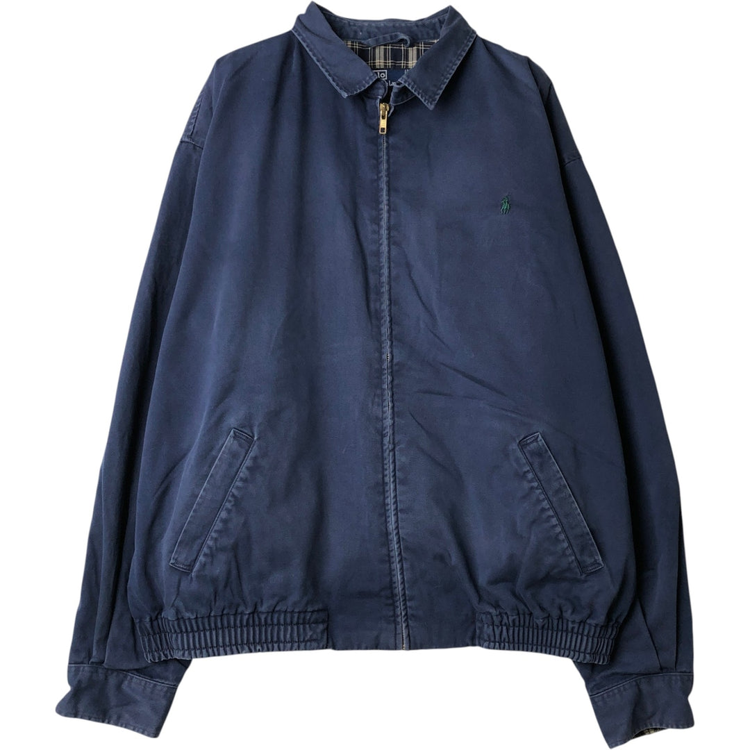 Ralph Lauren POLO by Ralph Lauren Swing Top Sport Jacket, Made in Canada, Men's XXL equivalent. cotton navy blue type Vintage Second Hand