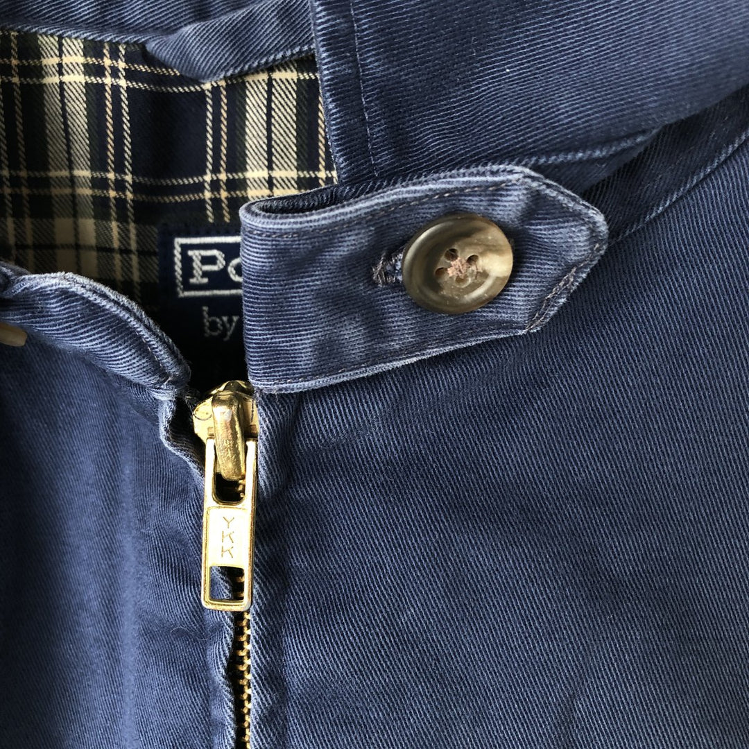 Ralph Lauren POLO by Ralph Lauren Swing Top Sport Jacket, Made in Canada, Men's XXL equivalent. cotton navy blue type Vintage Second Hand