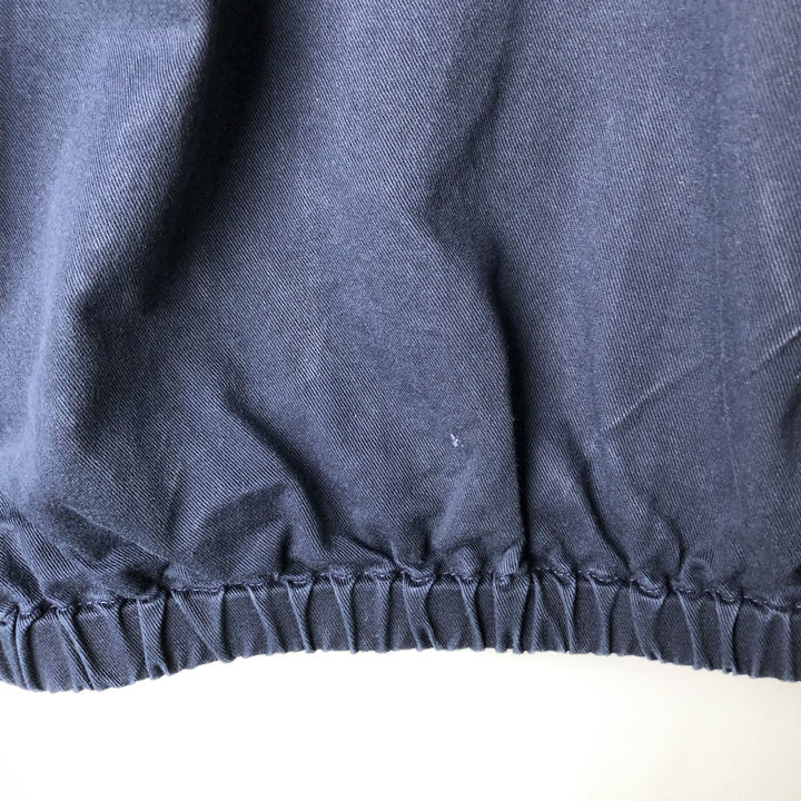 90'S Ralph Lauren POLO by Ralph Lauren Swing Top Sports Jacket Made in USA Men's XL cotton navy blue type Vintage Second Hand