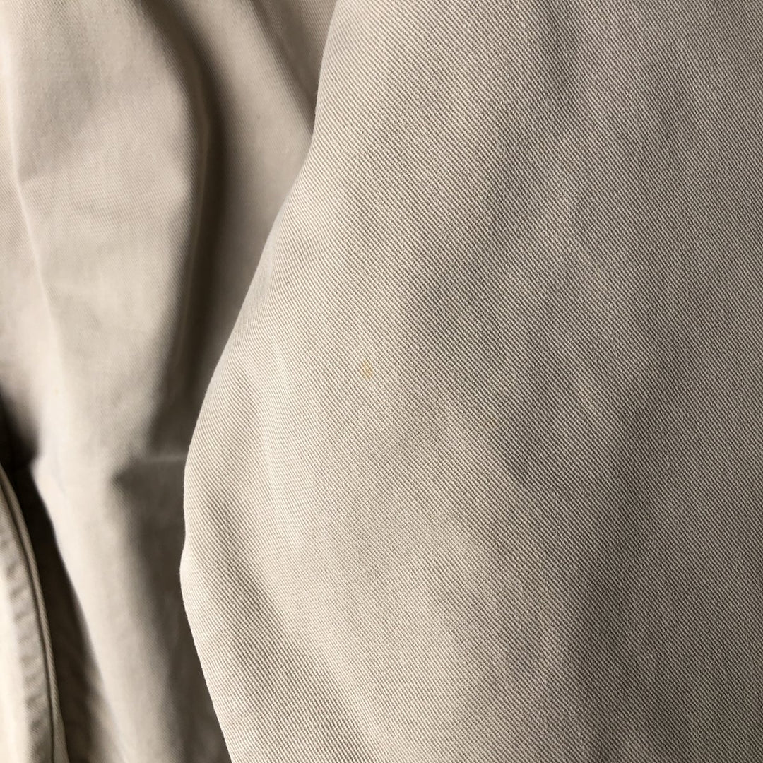 90'S Ralph Lauren POLO by Ralph Lauren Swing Top Sports Jacket Made in USA Men's L size cotton Beige type Vintage Second Hand